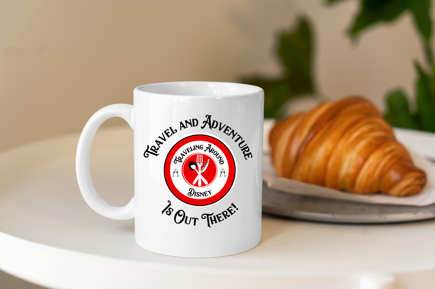 Traveling Around Disney Logo Coffee Mug